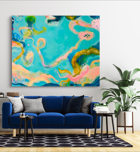 Space to Shine, original painting