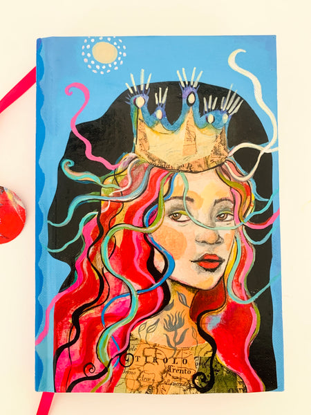Invitation, hand-painted, Journal/Sketchbook