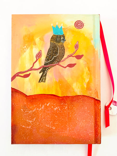 Sweet Wildness, hand-painted Journal/Sketchbook
