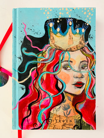 Sweet Wildness, hand-painted Journal/Sketchbook