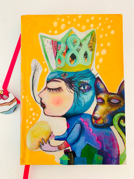 Holding Goodness, hand-painted, Journal/Sketchbook