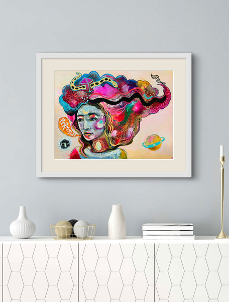 Permission, original painting.