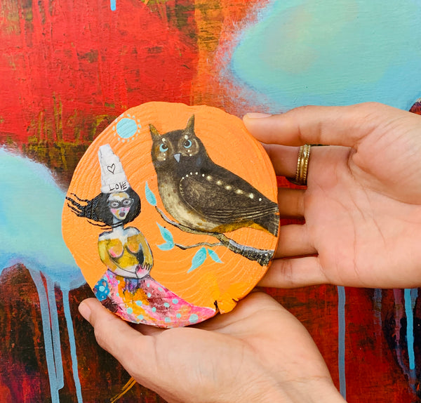 Love Story Part 3, original mini painting