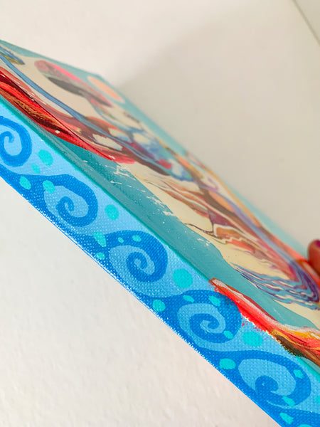Truth Teller, hand-painted, Journal/Sketchbook