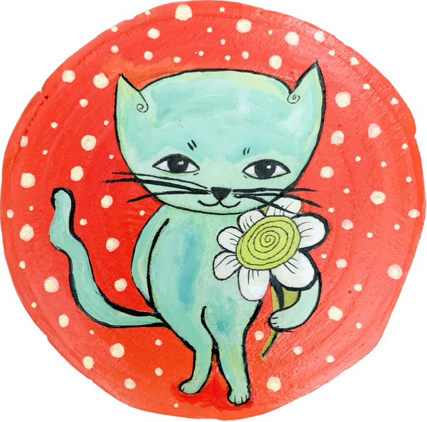 Sweet Heart, original mini painting