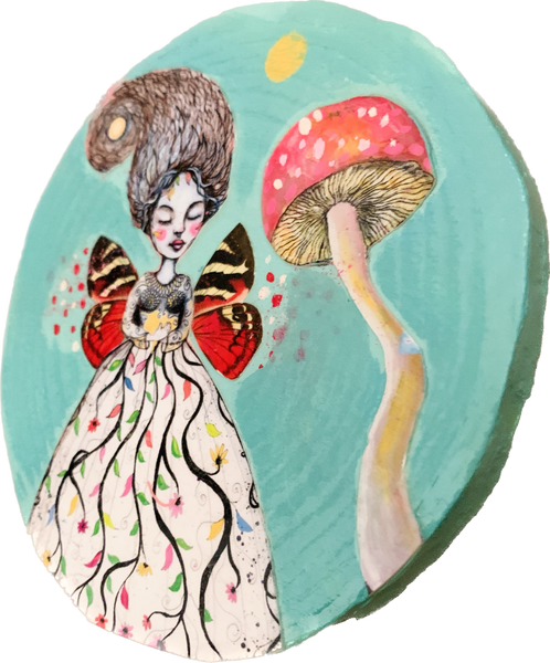 Land of Magic, original mini painting