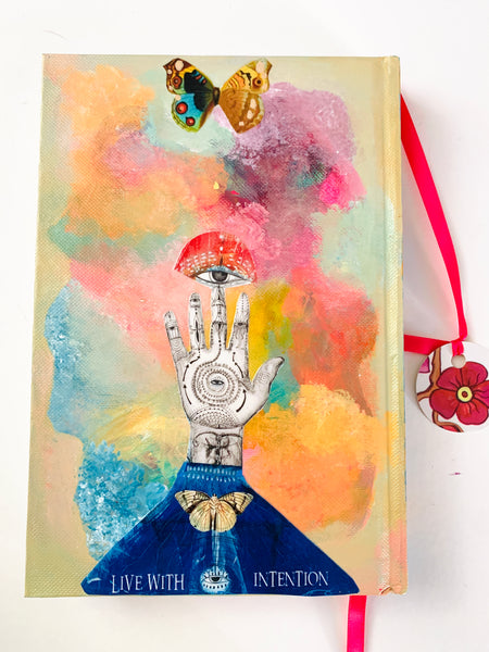 Letting Go, hand-painted, Journal/Sketchbook