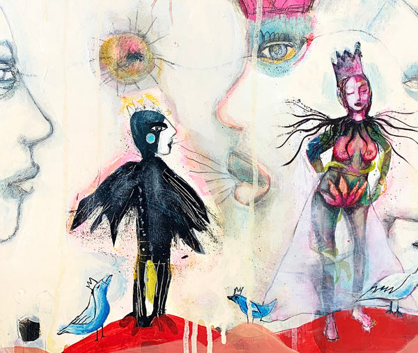 Stretch of Time, original painting.