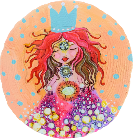 My Queendom, original mini painting