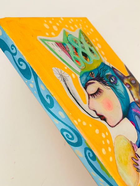 Holding Goodness, hand-painted, Journal/Sketchbook