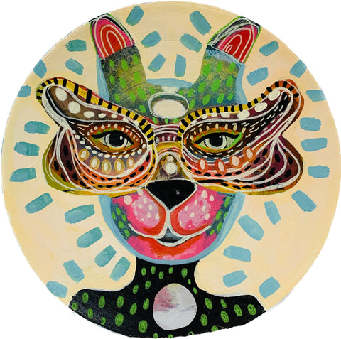 Insisting Rentless Joy, original painting