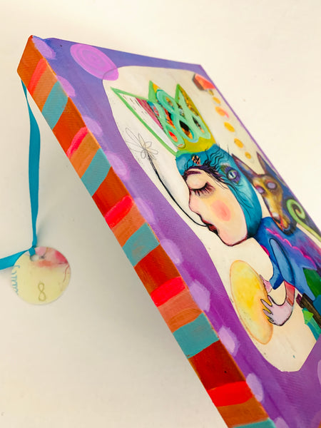 Holding Goodness, hand-painted Journal/Sketchbook