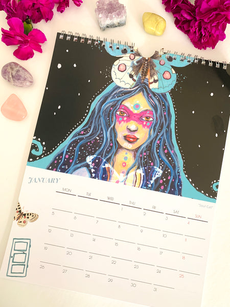 Stay Wild Queen 2026 Calendar by Outiart