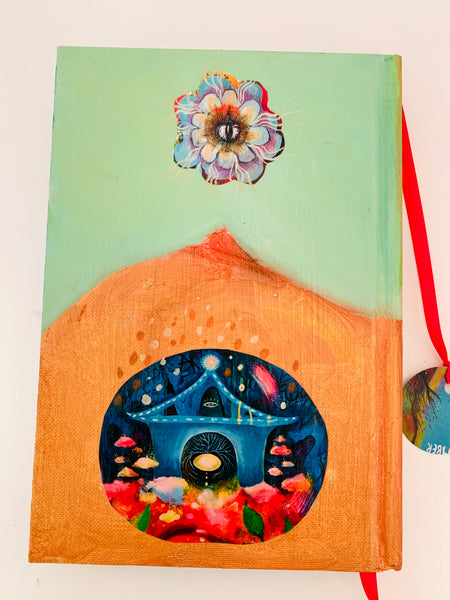 Queen of Summer, hand-painted, luxury  Journal/Sketchbook
