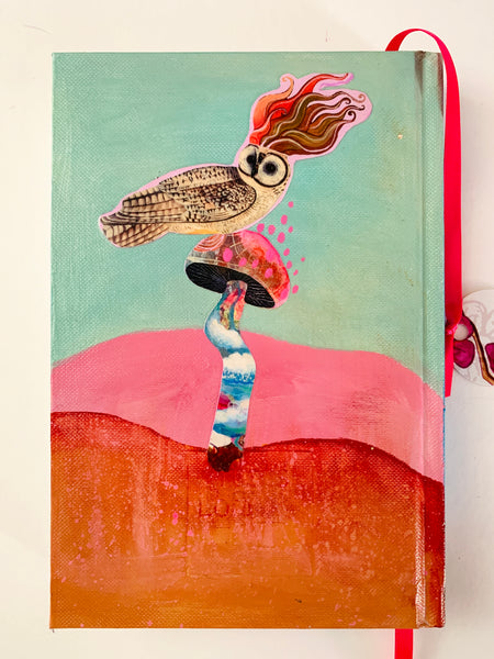 Truth Teller, hand-painted Journal/Sketchbook
