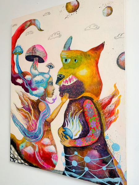 Truth Teller, original painting