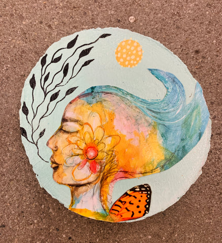 Calling of Nature, original mini painting