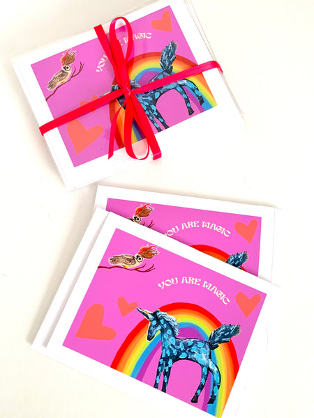 You Are Magic, note card set