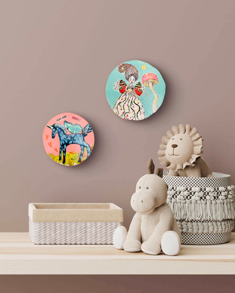 Land of Magic, original mini painting