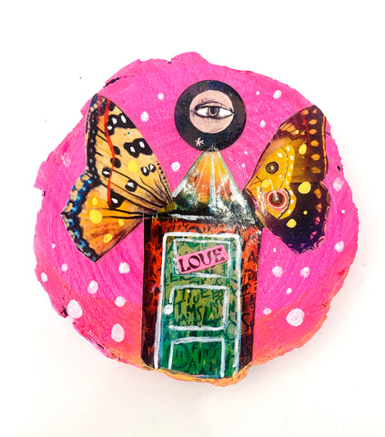 Love’s Door, original mini painting