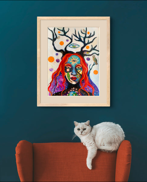 Origin Story, original painting