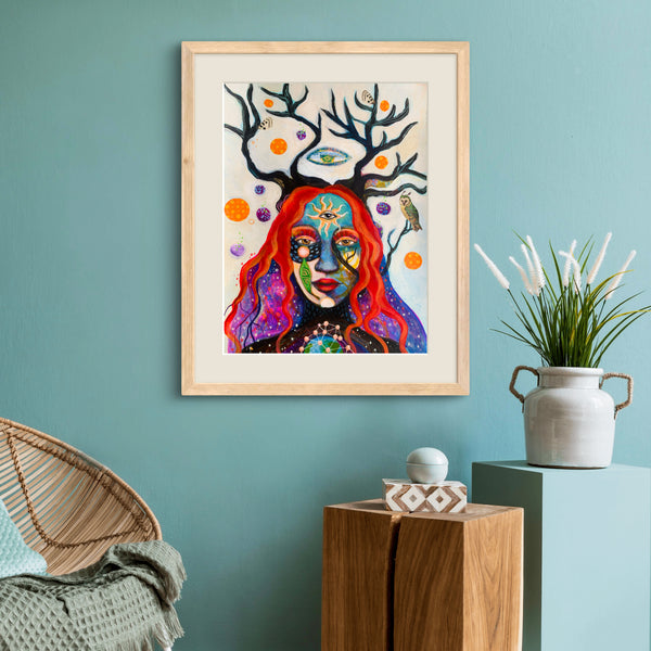 Origin Story, original painting
