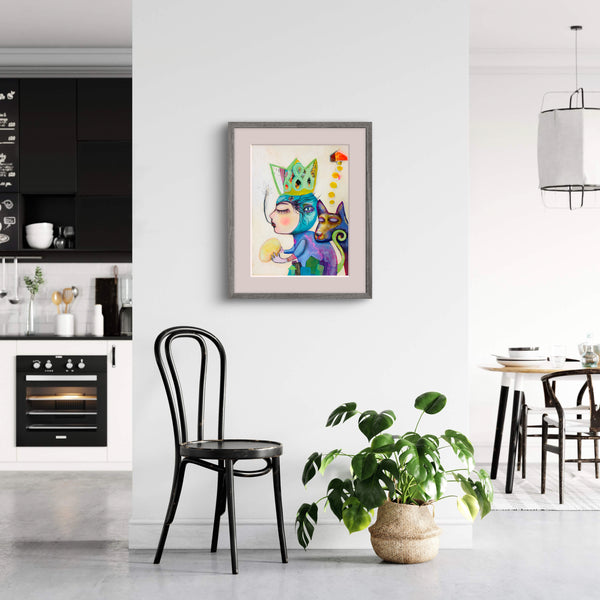 Holding Goodness, original painting