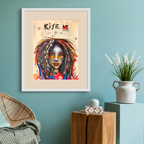 Rise, original painting