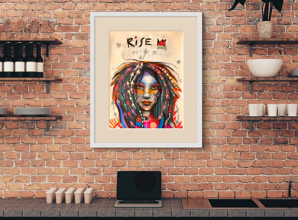 Rise, original painting