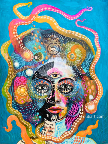 Creative Flow, original painting g