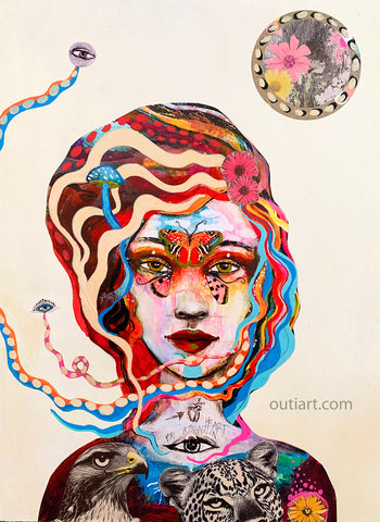 New Visions, original painting.