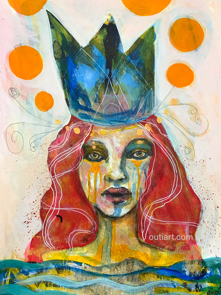 Queen of Water, print