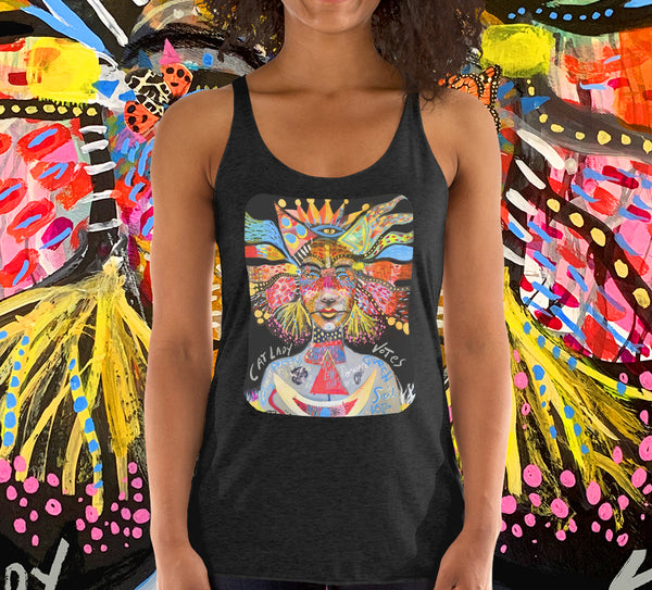 Cat Lady Votes, Racerback Tank