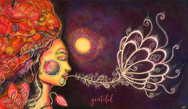 Grateful, print