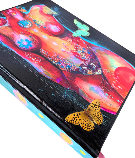 ,Portal, Hand Painted Journal