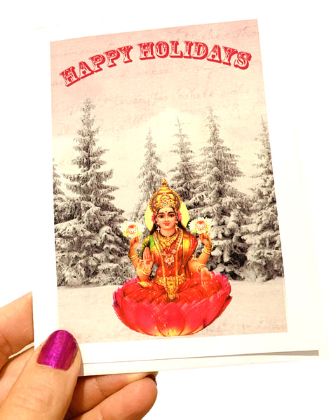 Namaste, Happy Holidays, Card Set