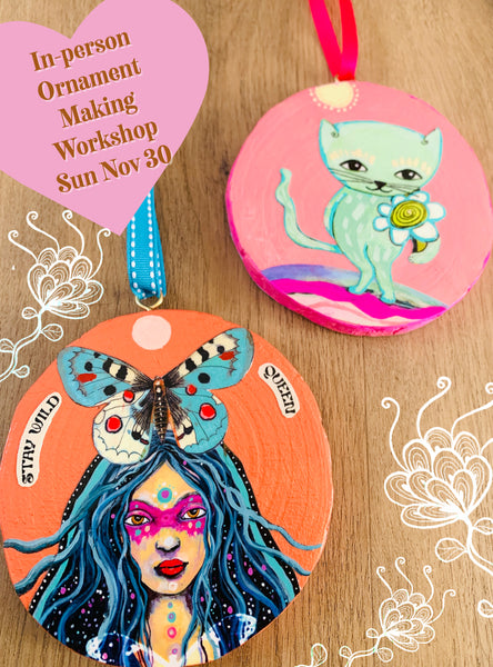 Sunday Nov 30, In- Person Ornament Making Workshop in LA