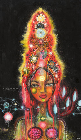 Clear Star, print