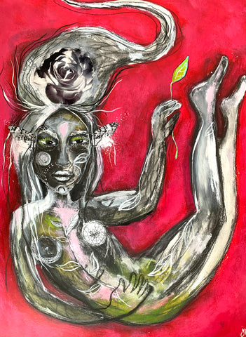 Day and Night, original painting