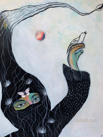 First Song, original painting.