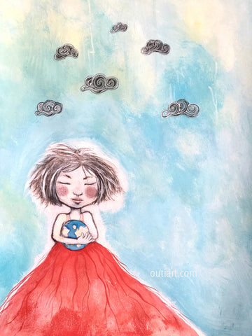 For the Love of You, original painting.