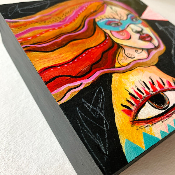 Eye on the Mission, original painting