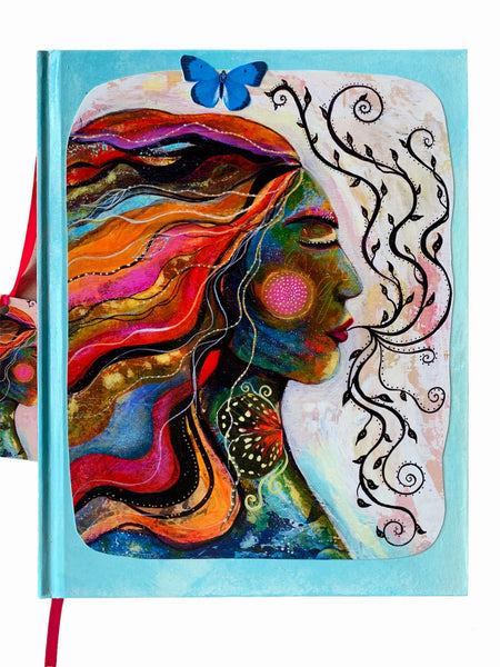 Sacred Now, hand-painted Journal