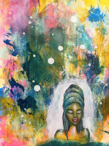 Moving Stillness, original painting.