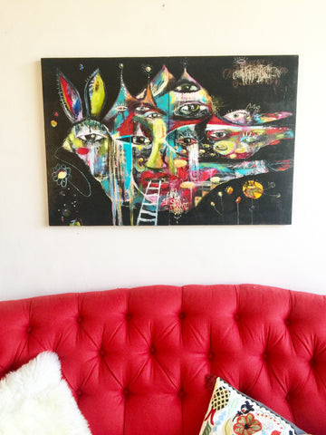 One Step At The Time, Original Painting