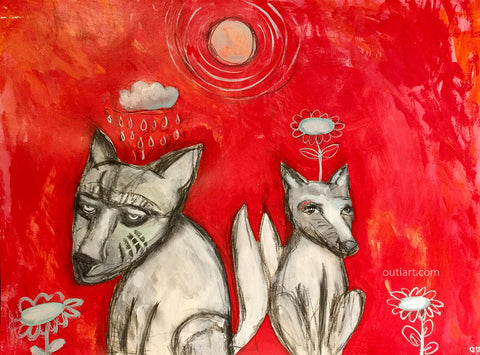 Perception, original painting.