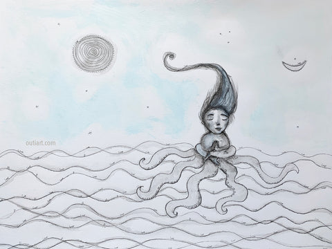 Sea of Love, original painting.